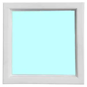 10" x 10" Diamond Replacement Window - White