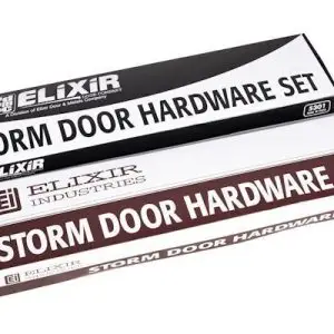 review - Hardware Kit for Storm Door - Black
