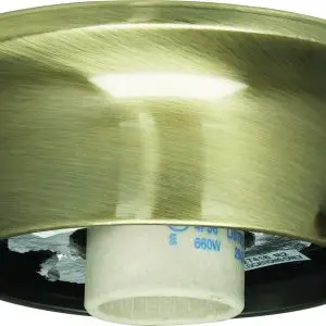 3 1/4" Fixture Holder - Brass