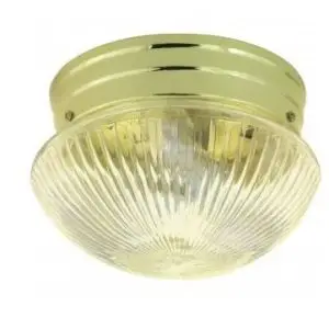 10" 2 Light Fixture - Clear Glass
