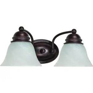 15" Vanity 2 Light - Old Bronze