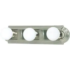 18" 3 Light Vantiy Strip - Brushed Nickel
