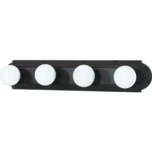 24" 4 Light Vanity Strip - Old Bronze