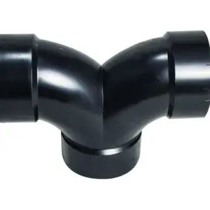 3" ABS Tee with 1/4 Bend