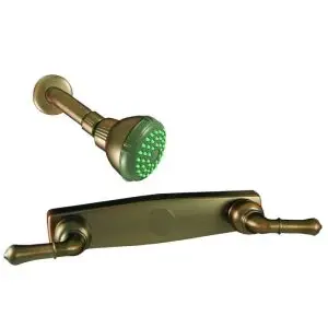 review - 8" Shower Only with Teapot Handles & Shower Head-Oil Rubbed Bronze