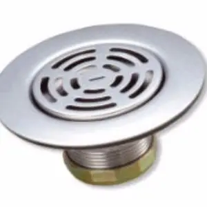 4.5" Large Flat Strainer - Stainless Steel