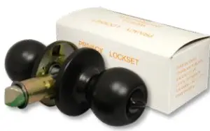 Passage Matte Black Interior Doorknob