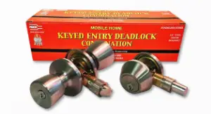 Combination Lock & Deadbolt - Stainless