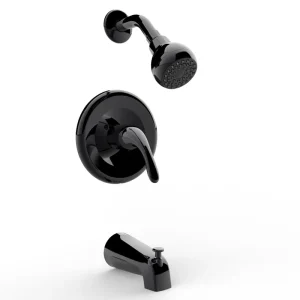 ANTI-SCALD TUB/SHOWER DIVERTER-METAL-GUN METAL