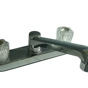 8" Kitchen Faucet - Chrome-Plastic