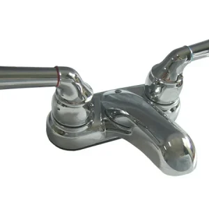 4" LAVATORY-TEA POT HANDLES-CHROME, PLASTIC