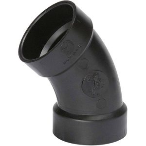 1 1/2" ABS 45 degree Elbow