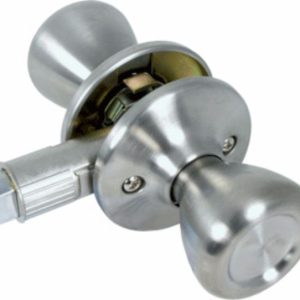 Passage Brushed Nickel Interior Doorknob